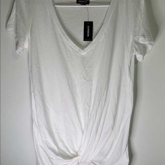 White twist T-Shirt - Picture 2 of 3